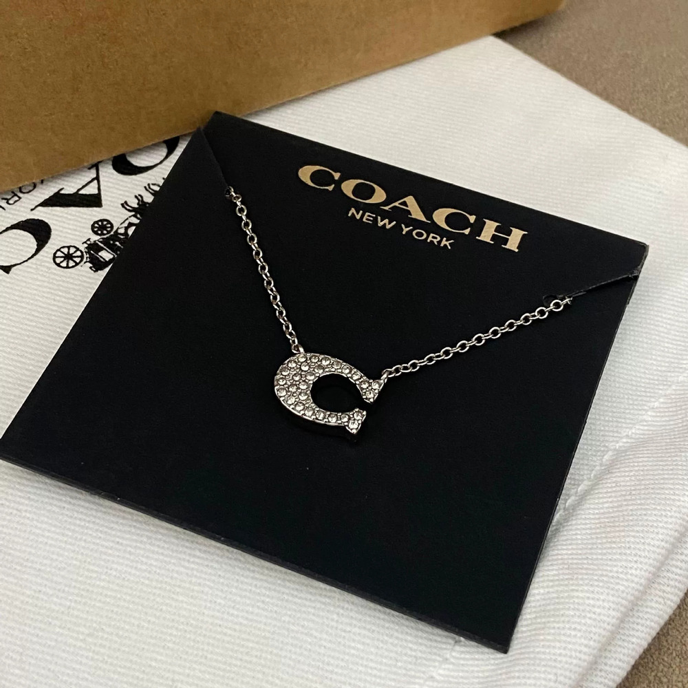 Coach Rhinestone Letter Choker - Picture 4 of 6